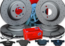 Brzdná sada ZIMMERMANN predná + zadná BMW 540i (E39)