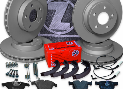 Brzdná sada ZIMMERMANN komplet predná + zadná BMW X3 (E83) 3,0 d