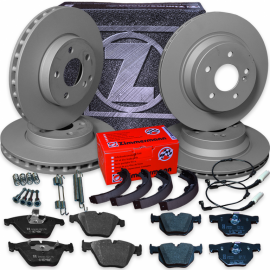 Brzdná sada ZIMMERMANN komplet predná + zadná BMW X3 (E83) 2,0 d