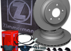 Brzdná sada ZIMMERMANN zadná BMW X3 (E83) xDrive20d