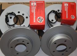 Brzdná sada ZIMMERMANN predná + zadná BMW COMPACT E46 316ti 318ti