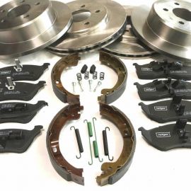 Brzdná sada predná + zadná komplet CHRYSLER Voyager r.v. 1996-2000