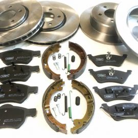 Brzdná sada predná + zadná komplet CHRYSLER Voyager od r.v. 2001