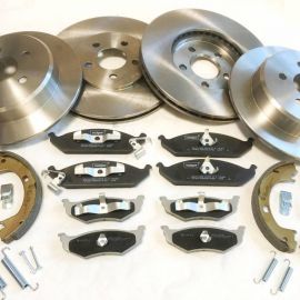 Brzdná sada predná + zadná komplet Chrysler Stratus + Cabrio