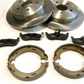 Brzdná sada zadná komplet JEEP COMMANDER GRAND CHEROKEE II