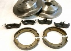 Brzdná sada zadná komplet JEEP COMMANDER GRAND CHEROKEE II