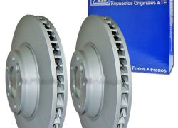2x brzdové kotúče ATE predné Audi Q7, Porsche Cayenne, VW Touareg