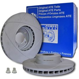 2x ATE Power brzdové kotúče predné BMW 5er E39 530d 530i 540i Ø 324 mm
