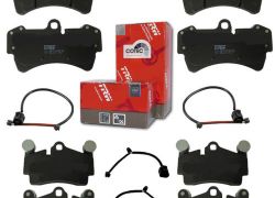 Brzdové platničky predné + zadné so snímačmi TRW Audi Q7 4L