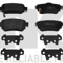 Brzdové platničky zadné NISSAN QASHQAI II / X-TRAIL