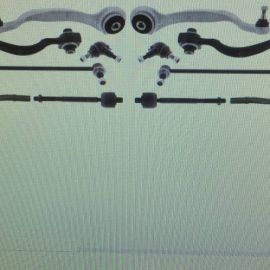 Veľká sada ramien predná zosilnená 12-dielna Mercedes E-klasse W212, S212