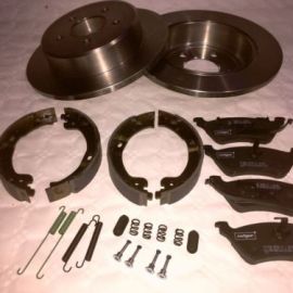 Brzdná sada komplet zadná náprava Chrysler Voyager GS + RG