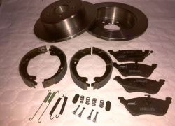 Brzdná sada komplet zadná náprava Chrysler Voyager GS + RG