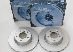 2x brzdové kotúče predné Meyle Platinum 324mm BMW 5er E60 E61