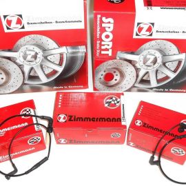 Brzdná sada športová Zimmermann komplet predná + zadná BMW 530d E60 E61
