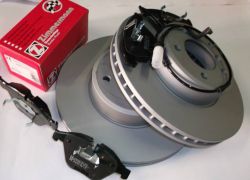 Brzdná sada predná ZIMMERMANN BMW 525d 197PS E60 E61