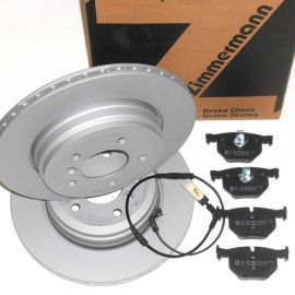 Brzdná sada zadná komplet ZIMMERMANN BMW 5er E60