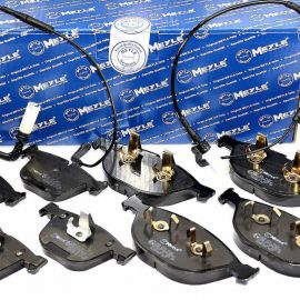 Brzdové platničky predné + zadné Meyle BMW 535 535d E60