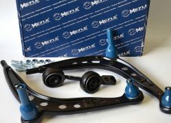 Sada ramien predná náprava HD prevedenie Meyle BMW 3er E36 + 2x silentblok