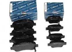 Brzdové platničky predné + zadné Meyle TOYOTA COROLLA VERSO