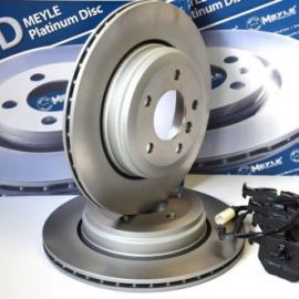 Brzdové kotúče + platničky zadná náprava BMW E60-E61