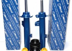 2x tlmiče + uloženie tlmiča, dorazov a prachoviek komplet SET Meyle BMW 3er E90 E91 E92 E93