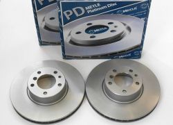 2x brzdové kotúče predné Meyle BMW 740d 750 750i E38