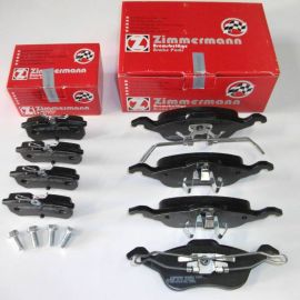 Brzdové platničky komplet predné + zadné ZIMMERMANN FORD FOCUS