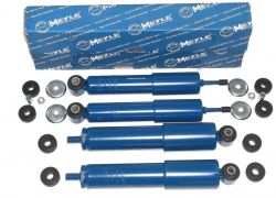 4x tlmiče predná + zadná náprava Meyle VW T4 Bus, Skriňa