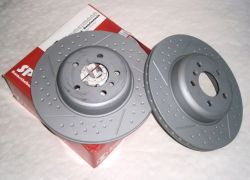 2x brzdové kotúče zadné dierované ZIMMERMANN  BMW 3 Gran Turismo, 4 F32, F82