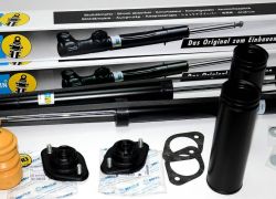 Sada tlmičov, uloženia tlmiča a prachoviek zadná Bilstein BMW 3ER E36 E46