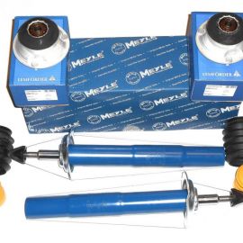 Sada tlmičov, uloženia tlmiča a prachoviek predná Meyle BMW 5er E39