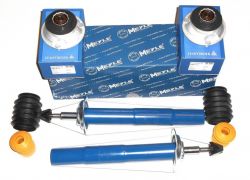 Sada tlmičov, uloženia tlmiča a prachoviek predná Meyle BMW 5er E39