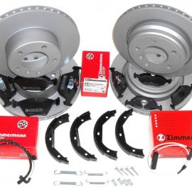 Brzdná sada komplet predná + zadná ZIMMERMANN BMW 5er E39