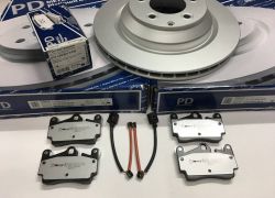 Brzdná sada zadná Meyle PLATINUM 330mm PORSCHE CAYENNE