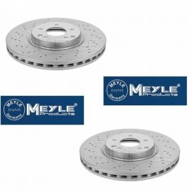 2x brzdové kotúče predné dierované Meyle MERCEDES C W203 S203