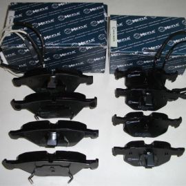 Brzdové platničky komplet predné + zadné BMW 730 735 E65 E66