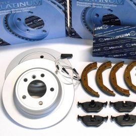 Brzdná sada zadná Meyle BMW 520 523 E39 LIMOUSINE