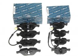 Brzdové platničky komplet predné + zadné BMW 530d E61 TOURING