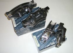 Brzdové platničky predné + zadné Meyle MERCEDES ML CDI 164