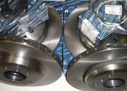 Brzdná sada predná + zadná komplet Meyle BMW 330 E46