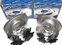 Brzdná sada predná + zadná komplet OPEL VECTRA C