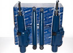 4x tlmiče predná + zadná náprava Meyle MERCEDES SPRINTER 906