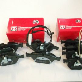 Brzdové platničky komplet predné + zadné ZIMMERMANN BMW 7er E65 E66