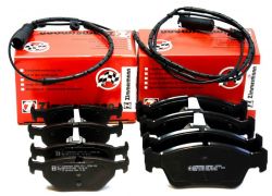 Brzdové platničky komplet predné + zadné BMW 3er E46 - ZIMMERMANN