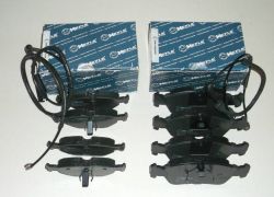 Brzdové platničky komplet predné + zadné Meyle BMW 3er E46