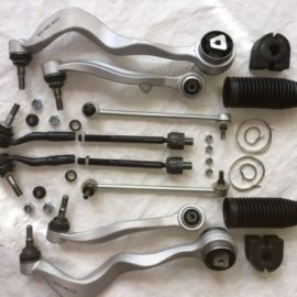 Najväčšia sada ramien predná náprava 14 dielná kompletná BMW E60 + E61