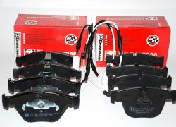 Brzdové platničky komplet predné + zadné BMW 530d E60 - ZIMMERMANN