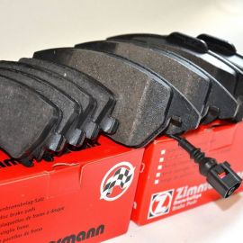 Brzdové platničky komplet predné + zadné ZIMMERMANN VW Touran