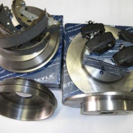 Brzdná sada komplet predná + zadná Meyle SMART CITY COUPE, FORTWO CDI